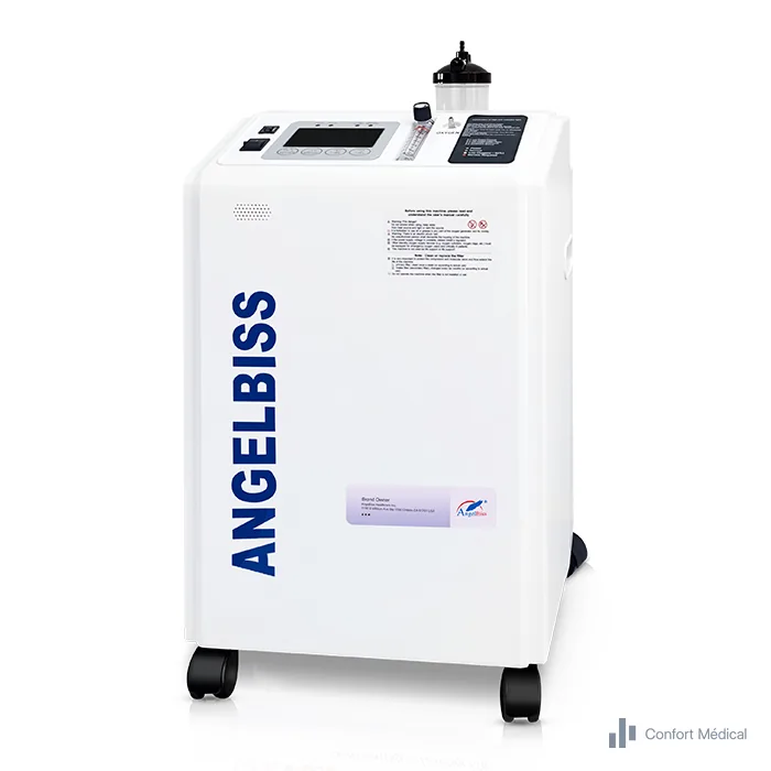 مكثّف أكسجين AngelBiss بتدفّق 10 لتر/دقيقة