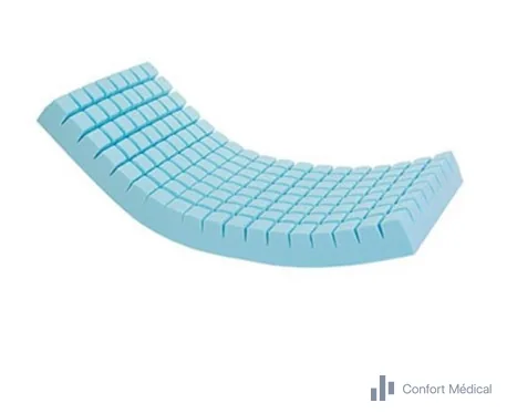 Matelas gaufrier anti-escarres 3 compartiments